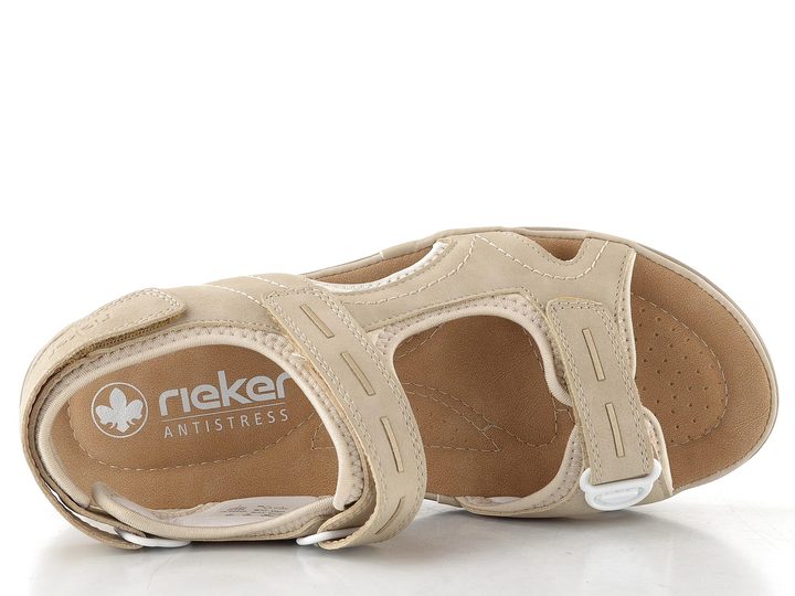 Rieker béžové sportovní sandály 64856-62