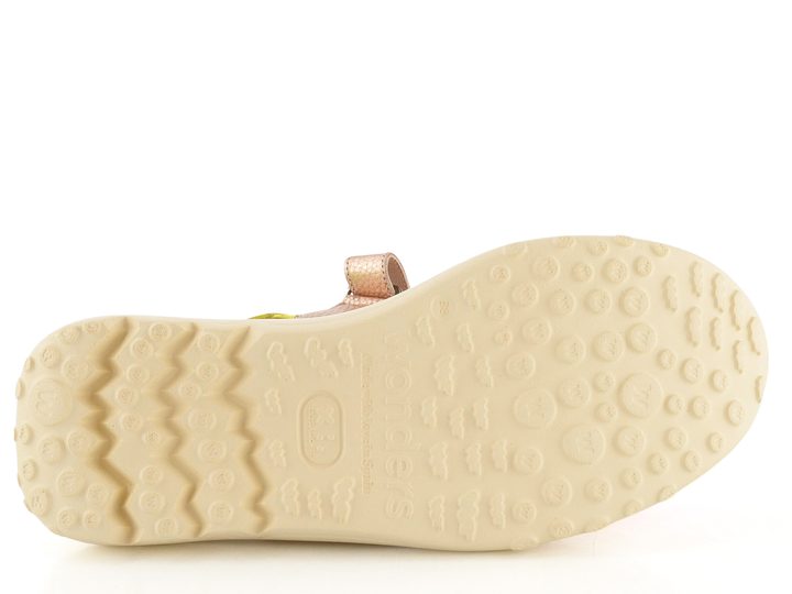 Wonders sandály s plnou špičkou Coral/Cyber A-4004