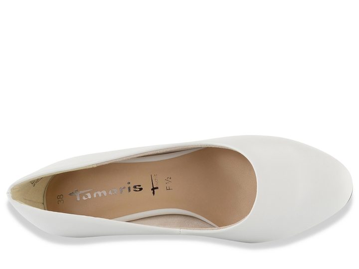 Tamaris lodičky White Matt 1-22419-20