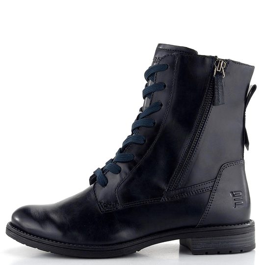 Bagatt šněrovací kotník tmavě modrý D11-AFS3G-3000