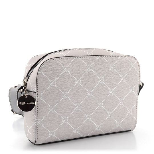 Tamaris crossbody kabelka malá světle šedá/potisk 30101