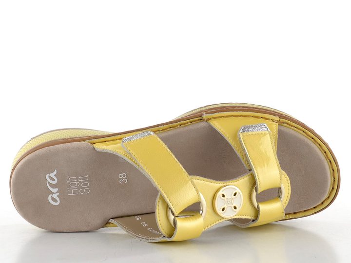 Ara dámské pantofle Hawaii Limoncello/Silber 12-29003-93