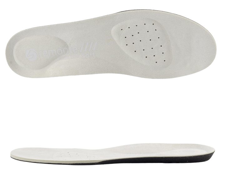 Remonte bílé prořezávané polobotky D3E06-80