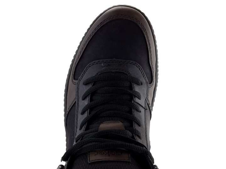 Rieker pánský teniskový kotník s membránou černý 38545-00