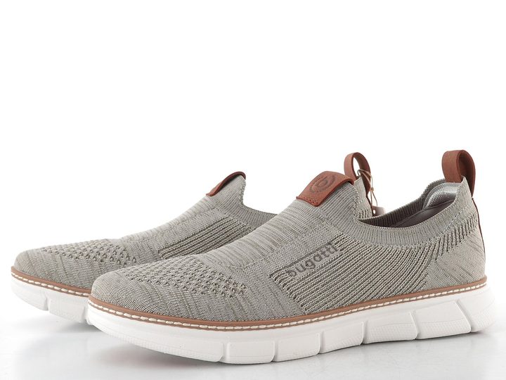 Bugatti pánské mokasíny béžové 321-ASR62-6900