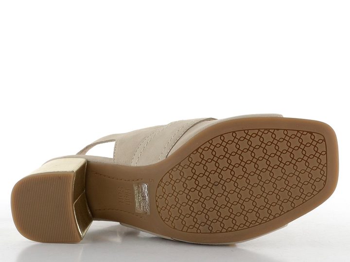 Ara dámske širšie sandále na podpätku Brighton Sand 12-20508-08