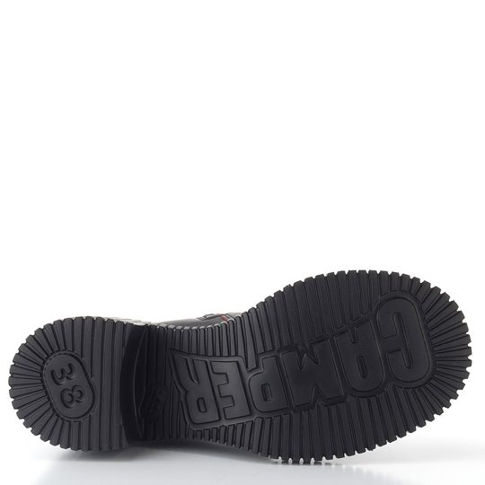 Camper zipový kotník na podpatku Pix negro-tie K400804-005