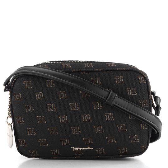 Tamaris malá crossbody kabelka s potiskem Clarice Black 33410