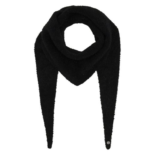 Fraas třpytivý trojcípý šátek panther black 667258-997
