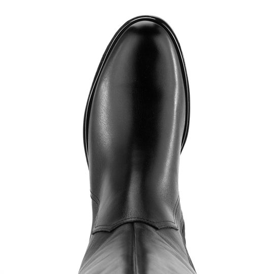 Caprice černé kozačky XL Shaft Black Comb 9-25523-41