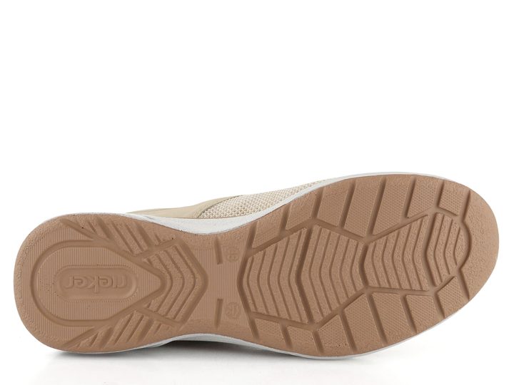 Rieker béžové nazúvacie tenisky M5665-60