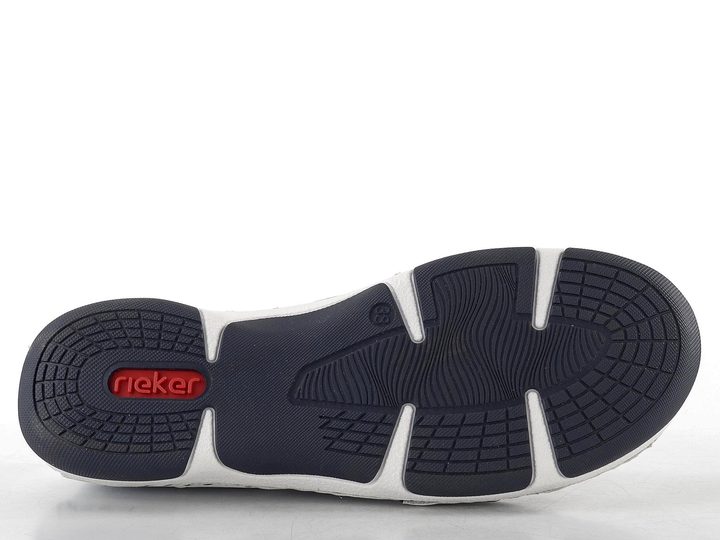 Rieker dámské šněrovací polobotky bílé 55901-80