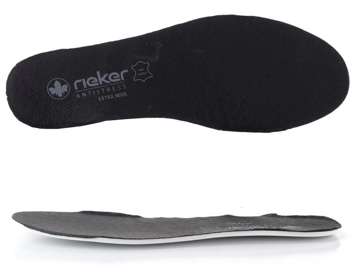 Rieker pánske poltopánky čierne 39659-00