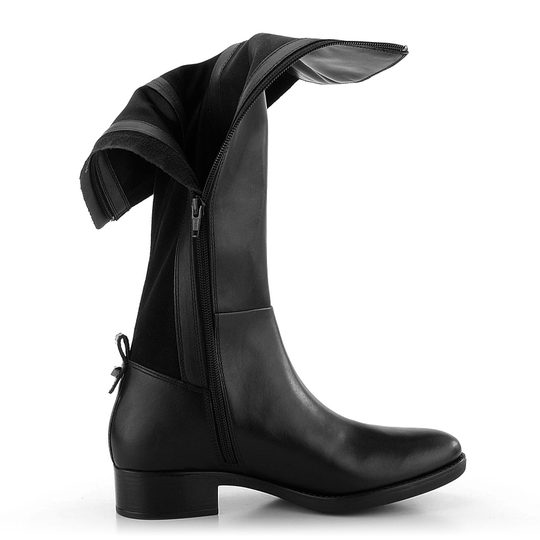 Geox kozačky Felicity Black D16G1D043JZC9999