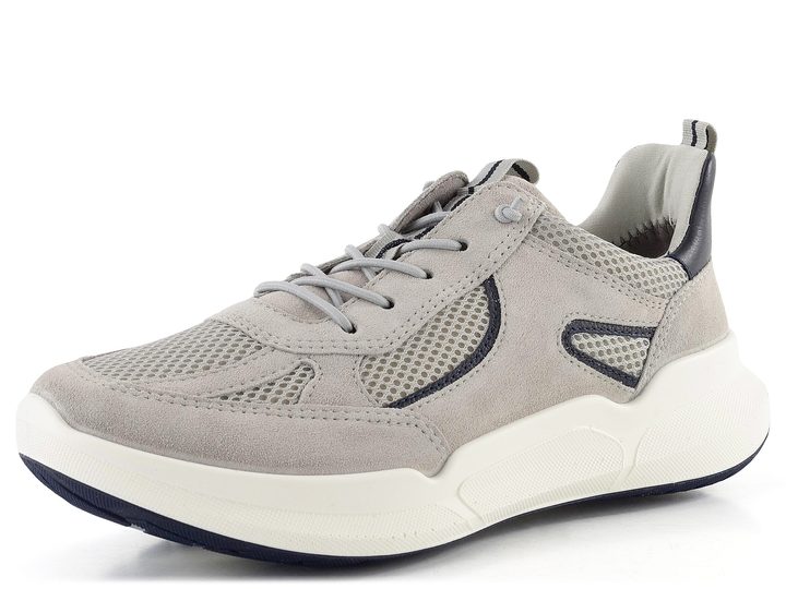 Ara pánské široké prozouvací tenisky Motion pebble/blau 11-34201-14