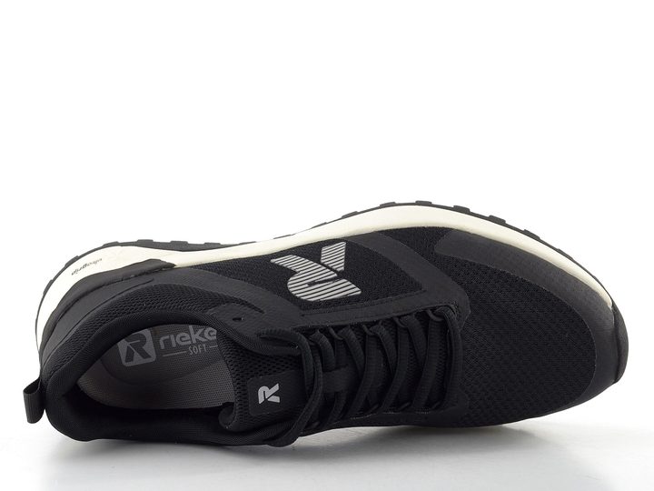 Rieker Sport pánské černé tenisky U1306-00
