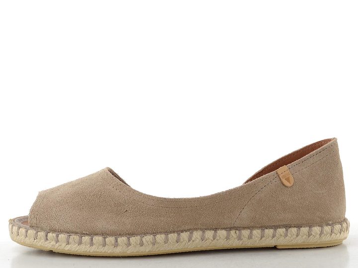 Verbenas vykrojené espadrilky s otevřenou špičkou Cruz piedra 0300520001