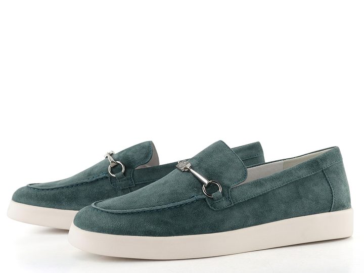 Högl semišové mokasíny skyblue 1-101212-3300