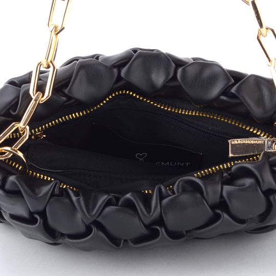 Lola Casedemunt malá kabelka/psaníčko s řetízkem black LS2604078