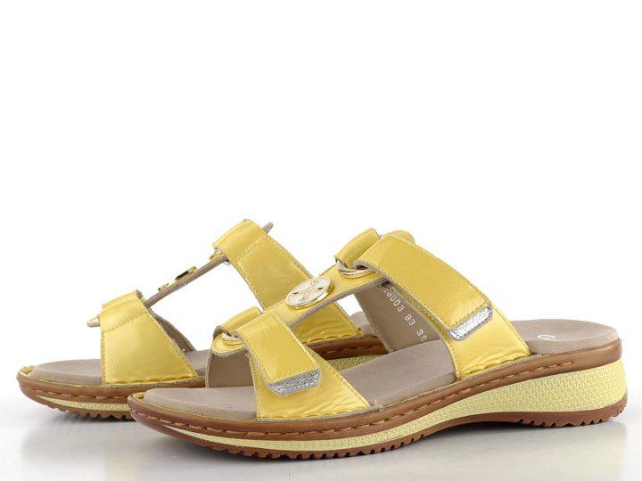 Ara dámské pantofle Hawaii Limoncello/Silber 12-29003-93