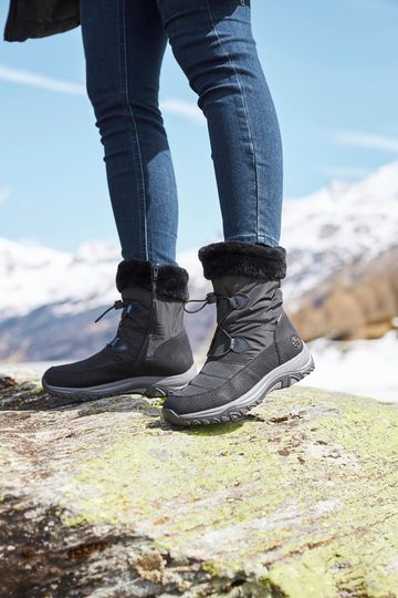 Rieker členková obuv s membránou čierna M9683-00