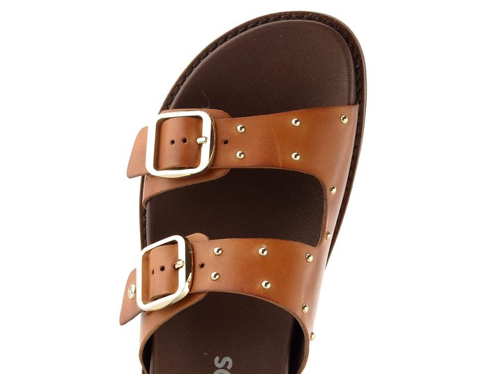 Pikolinos dámské kožené pantofle Aitana brandy W7Z-0939