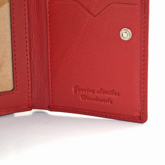 Lagen peněženka se zipovou kapsou Red LM-2520E/GK