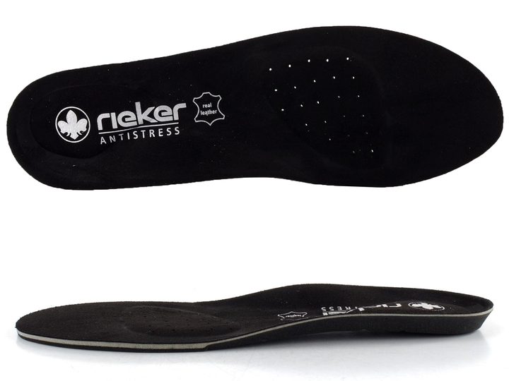 Rieker řasený kotník se zipem a membránou černý Z0056-00