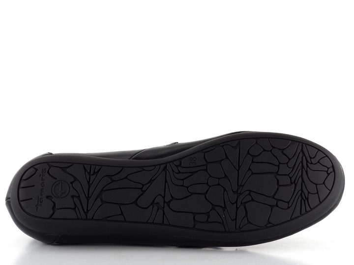 Tamaris baleríny s gumičkami Black 1-22110-42
