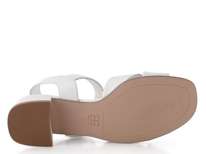 Högl luxusní sandály na podpatku creme 9-102623-1200