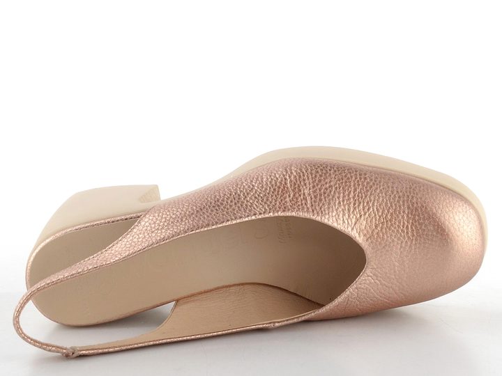 Wonders lodičky na platformě s podpatkem a volnou patou Rame H-4970