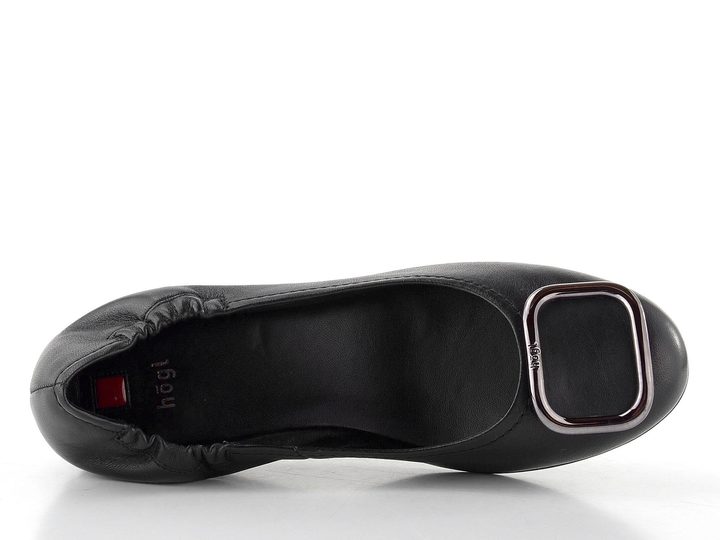 Högl lodičky na klínu černé 0-103723-0100