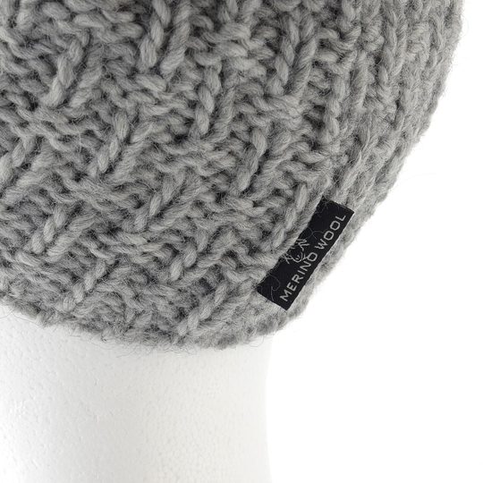 Voxx pletená čepice Premacy světle šedá 119024