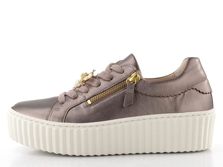Gabor tenisky na platformě metalické růžové 73.201.60