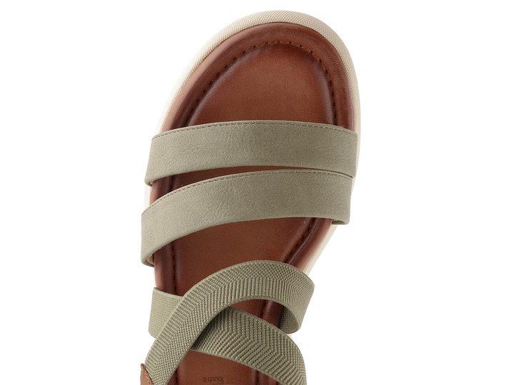 Tamaris sandály olive 1-28726-46