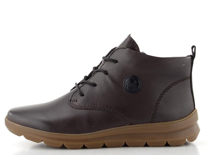 Rieker šněrovací kotník mokka Z0022-25