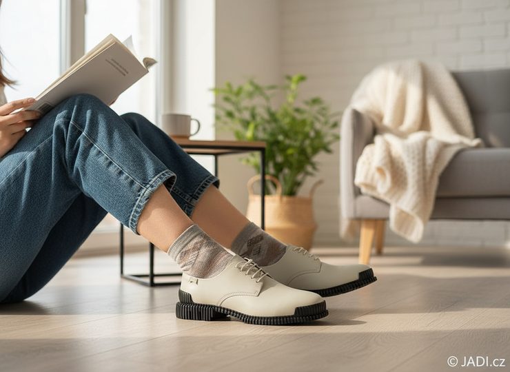 Camper šněrovací polobotky Pix lt. pastel grey K201851-003