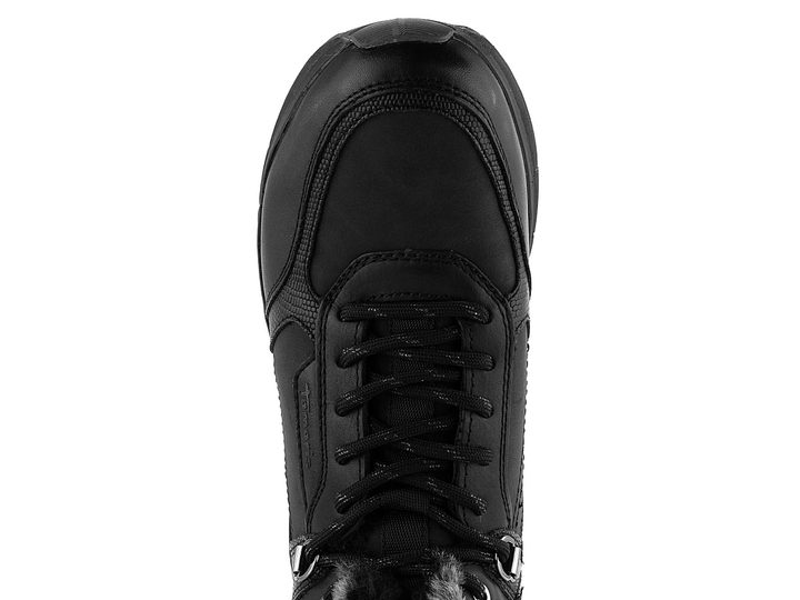 Tamaris vyteplený sneakers kotník Black Uni 1-26251-43