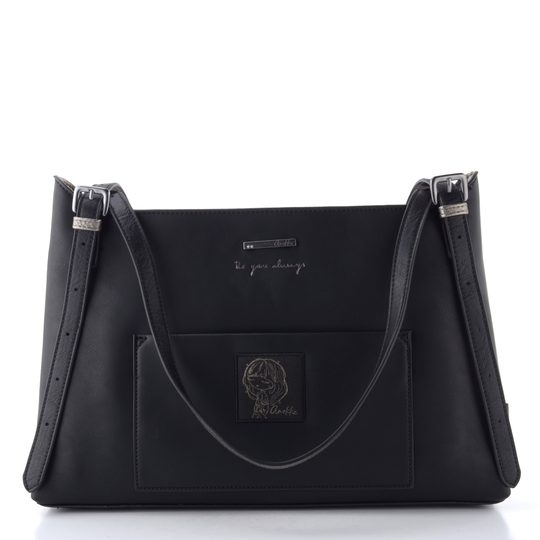 Anekke shopper kabelka černá/metalická 43622-453