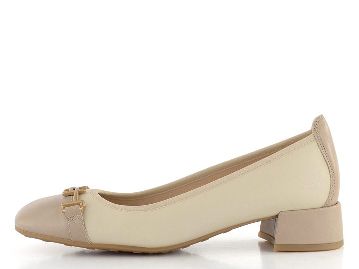 Hispanitas lodičky se sponou Oporto Taupe/Latte HV254078