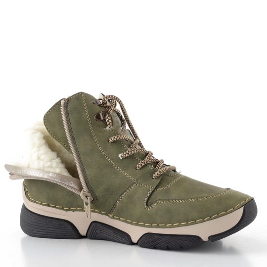 Rieker šněrovací kotník liane/schwarz-kiesel 45955-54