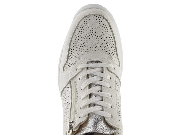 Wonders dámské tenisky na klínu Offwhite/Plata G-6603