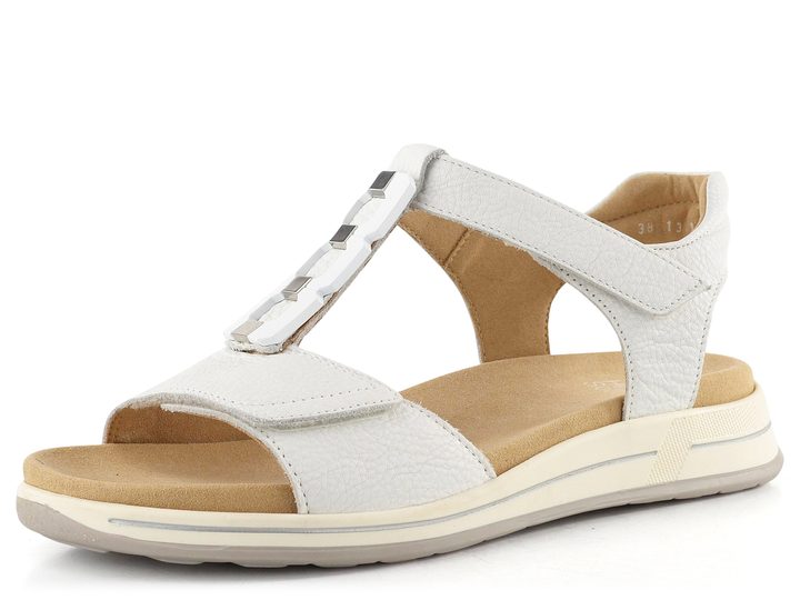 Ara dámské sandály s T-páskem Osaka weiss 12-34810-04