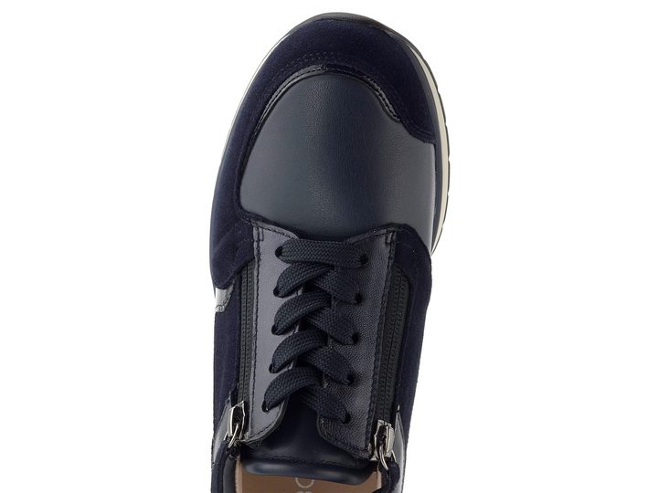 Gabor široké tenisky se zipem dark-blue/steel 86.307.66