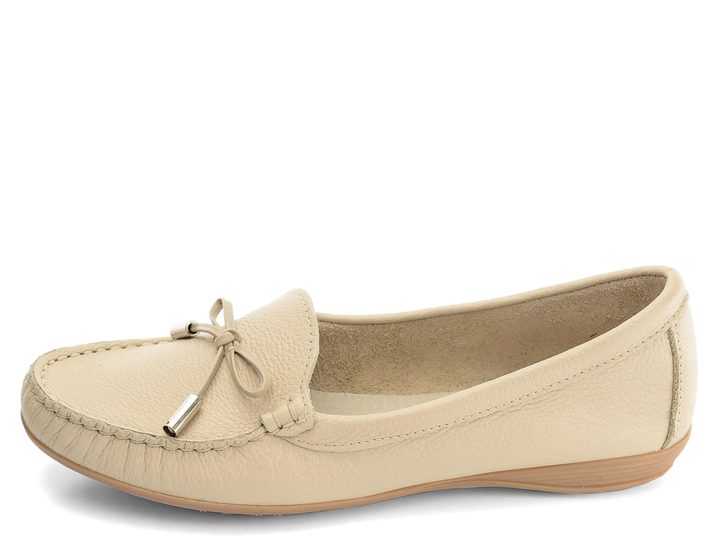 Filipe Shoes mokasíny béžové Beige