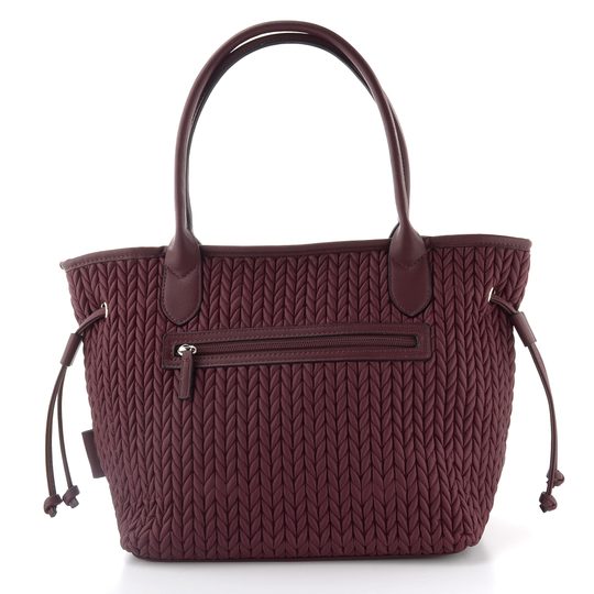 Gabor nylonová shopper kabelka Granada Quilt dark red 012887