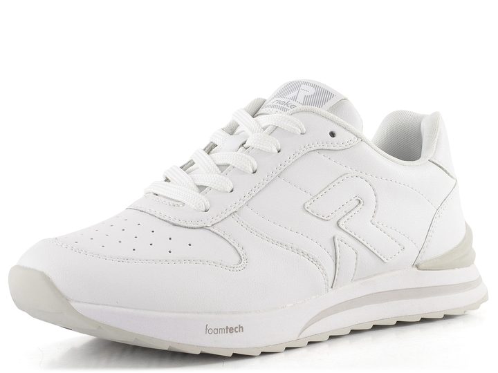 Rieker Sport kožené bílé tenisky W2401-80