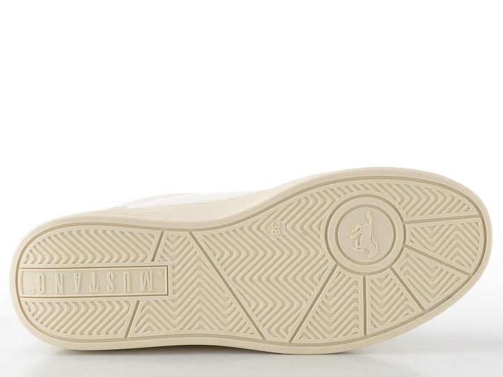 Mustang tenisky se zipem white/silver 26M0592002