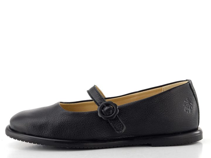 Fly London baleríny s páskem black P145412003