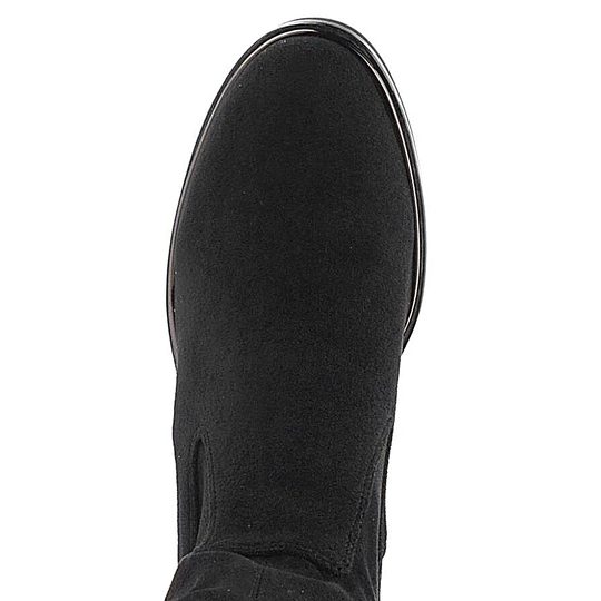 Caprice textilní kozačky Black Stretch 9-25512-41